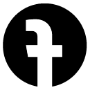 Facebook Logo黑色